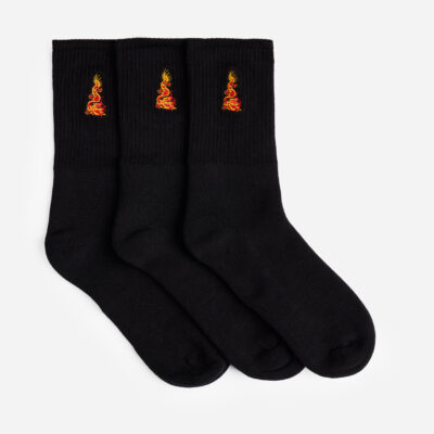 1264 Micro Dragon Sport Sock 3 Pack