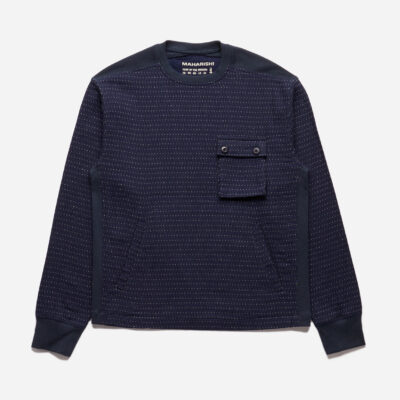 5113 Noragi Woven Cargo Crew Top