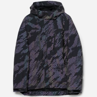 5035 Reflective Camo Asym Parka