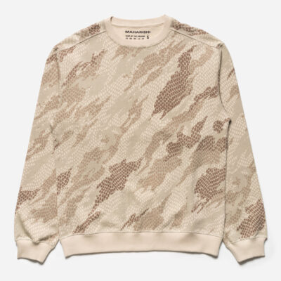 5067 Organic Camo Crew Sweat