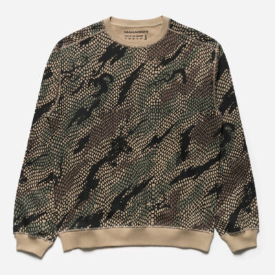 5067 Organic Camo Crew Sweat