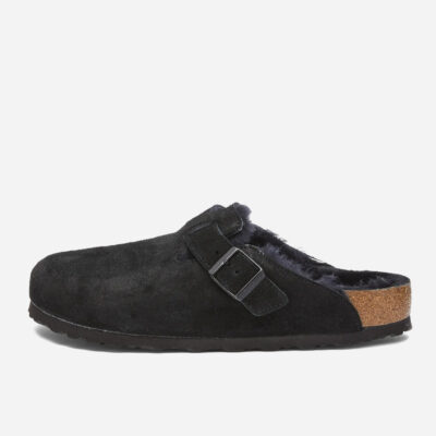 Birkenstock Boston Suede Leather Fur